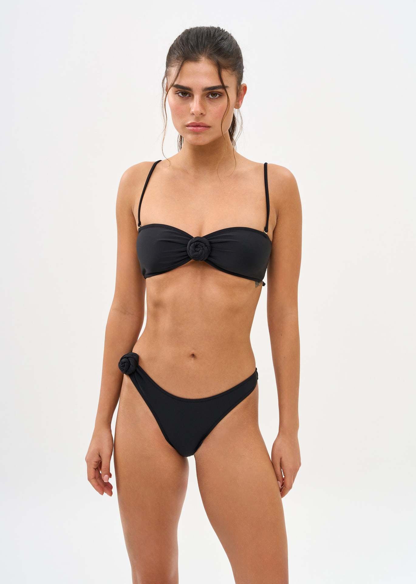 Solid Bikini Set