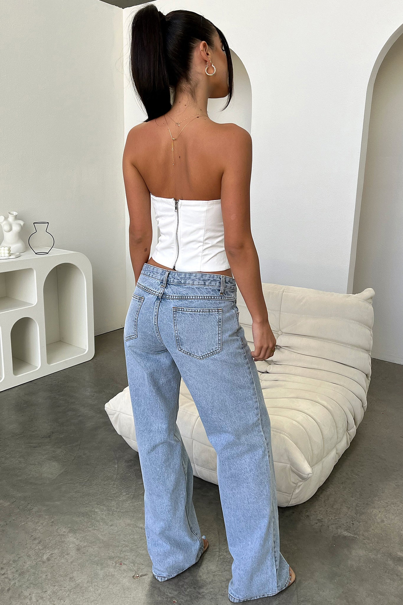Lane Corset - White
