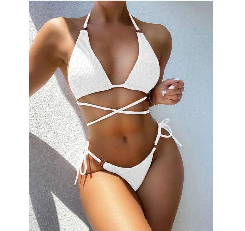 Solid One-Piece Swimsuit