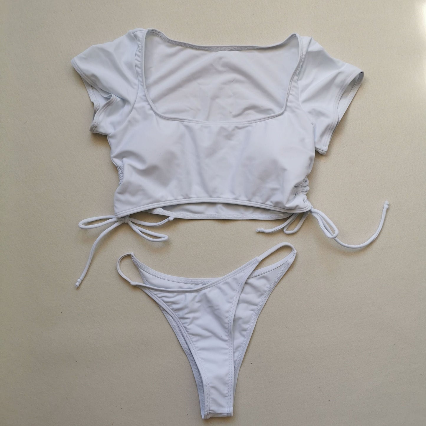 Short Sleeve Bikini Set