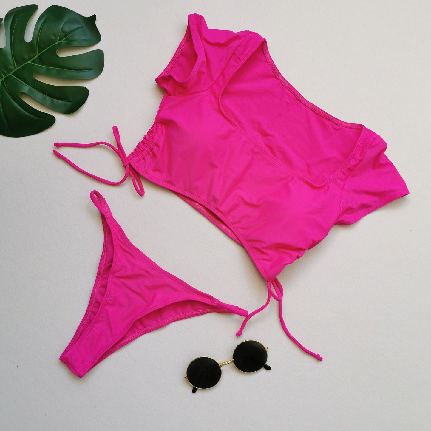 Short Sleeve Bikini Set