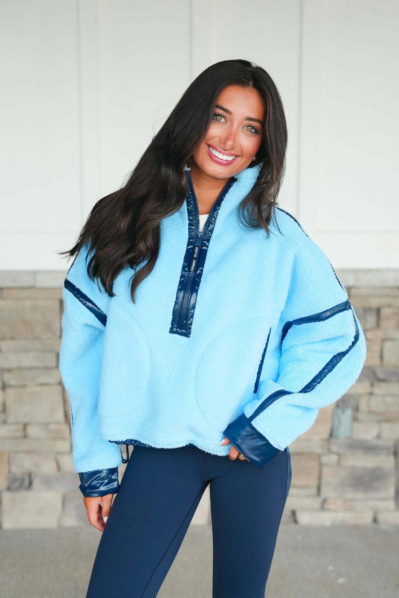 FP Movement Mountain High Shine 1/2 Zip
