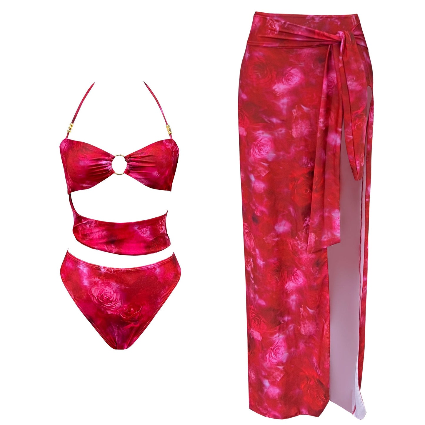 Retro One-Piece Swimsuit