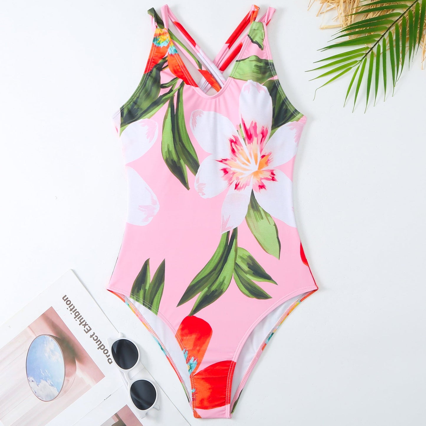 Solid One-Piece Swimsuit