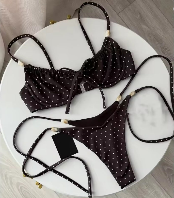 Solid One-Piece Swimsuit