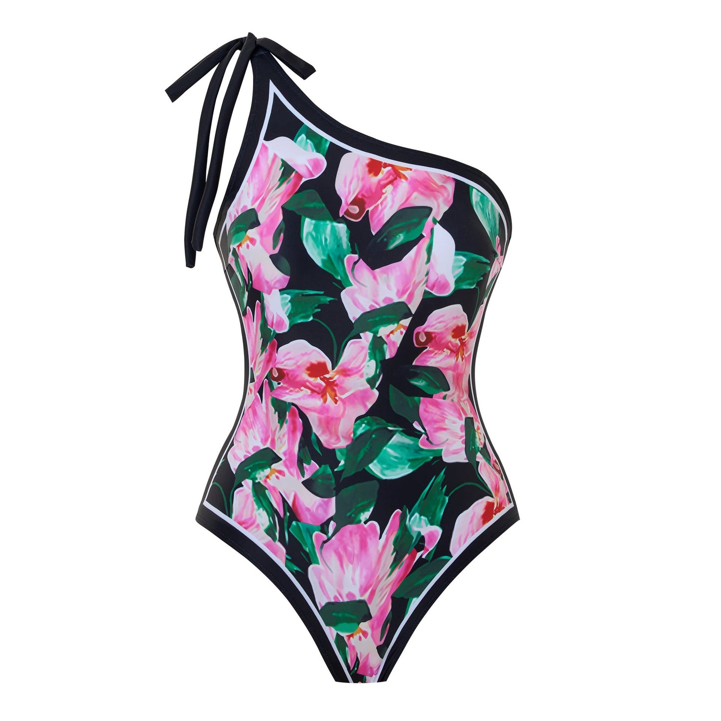 Triangle One-Piece Swimsuit