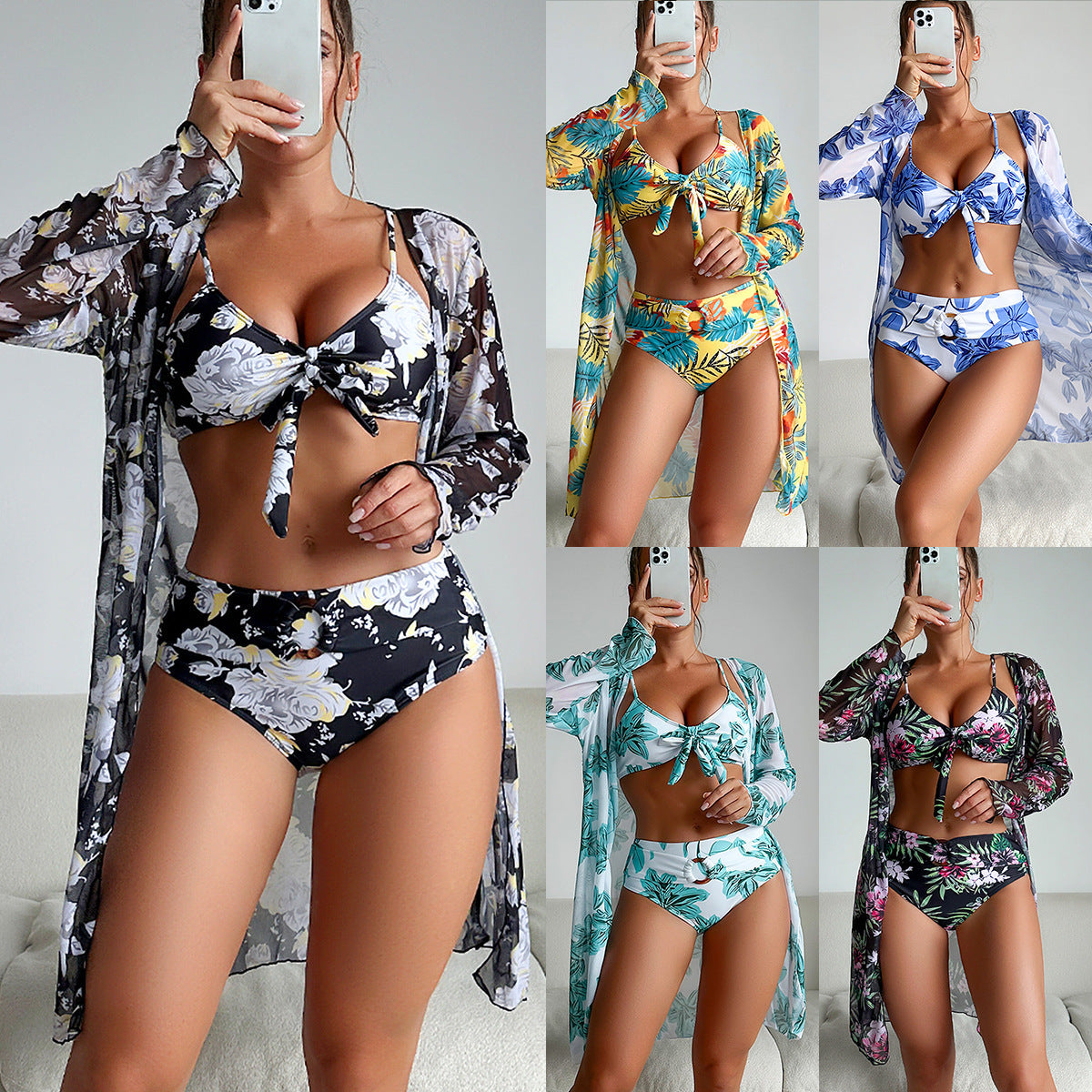 Two-Way One-Piece Swimsuit