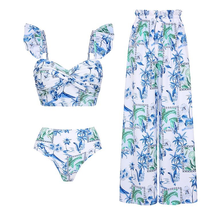 Ruffle Bikini Set