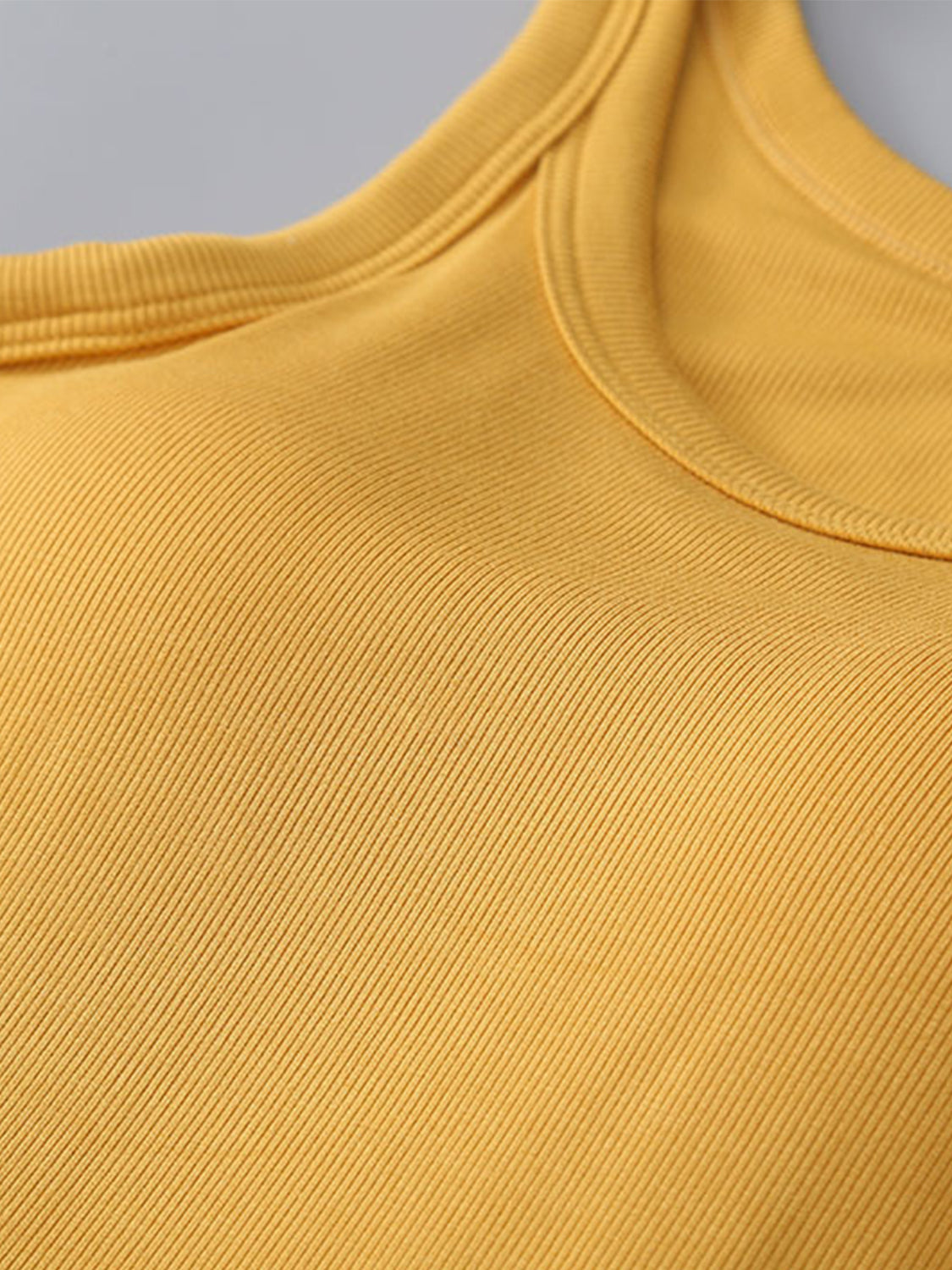 Hazel Blues® |  Round Neck Tank with Bra
