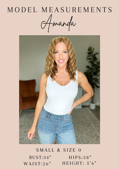 Hazel Blues® |  Ribbed Spaghetti Strap Rayon Cami in Black